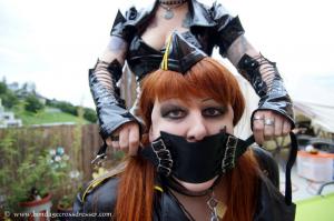 www.bondagecrossdresser.com - Uniform Bondage Session with Mistress thumbnail