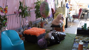 www.bondagecrossdresser.com - Birthday Morning Hogtie thumbnail