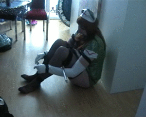 www.bondagecrossdresser.com - Green Nurse thumbnail