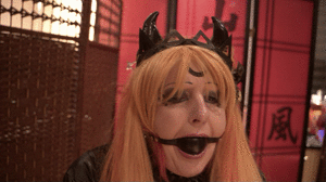 www.bondagecrossdresser.com - Chairbound after Fantasy Con  thumbnail
