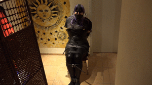 www.bondagecrossdresser.com - Tight Belt Bondage thumbnail