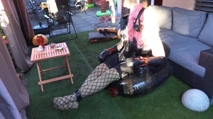 www.bondagecrossdresser.com - Inflatable Bondage Chair thumbnail